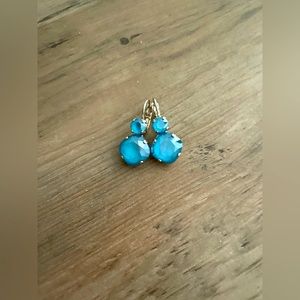 Beautiful aqua earrings